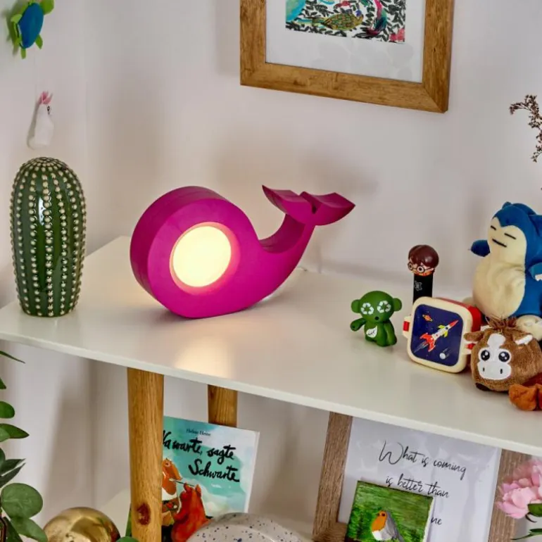 Lampe de table Ilanz LED Lila, 1 lumière