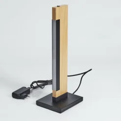 Lampe de table Inzino LED Écru, Noir, 1 lumière