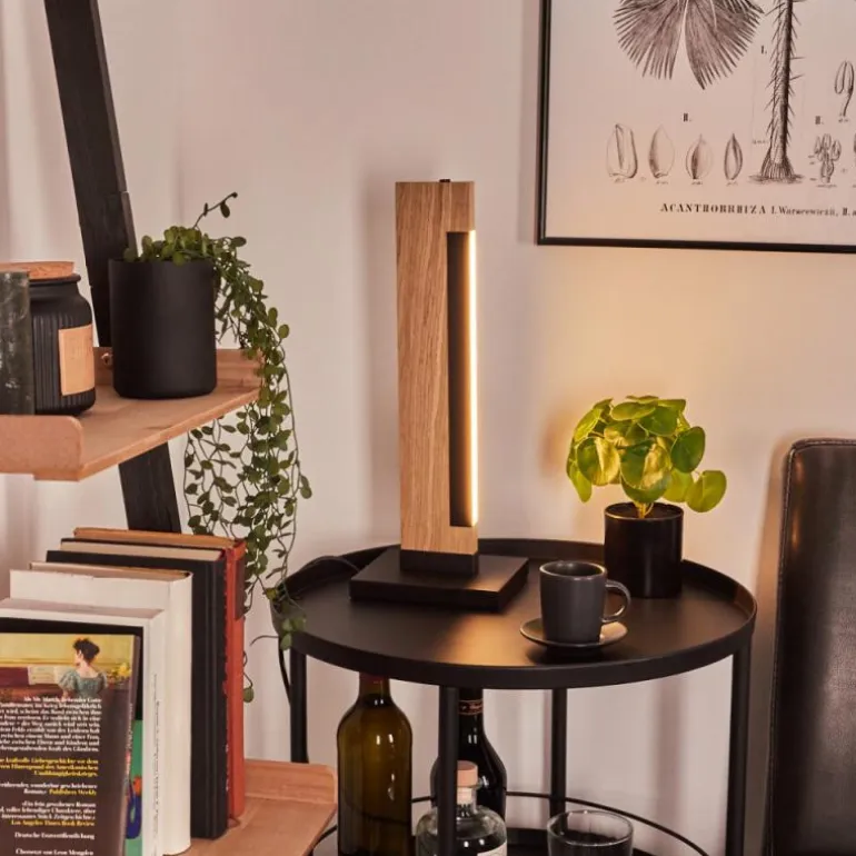 Lampe de table Inzino LED Écru, Noir, 1 lumière
