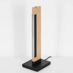 Lampe de table Inzino LED Écru, Noir, 1 lumière