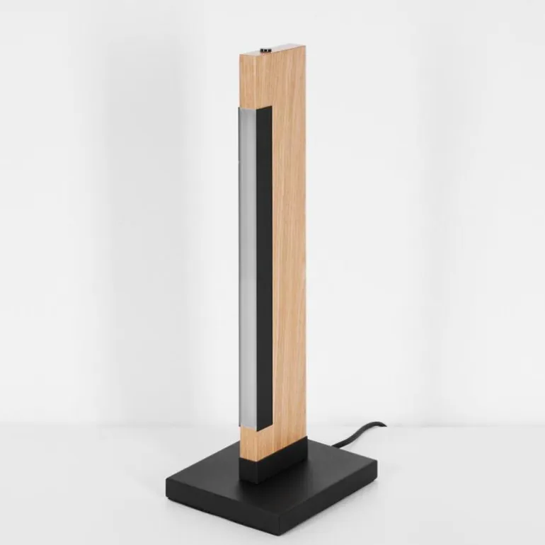 Lampe de table Inzino LED Écru, Noir, 1 lumière
