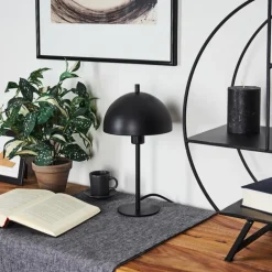 Lampe de table Kaitulai Noir, 1 lumière