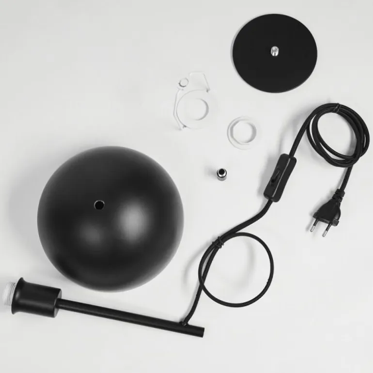 Lampe de table Kaitulai Noir, 1 lumière