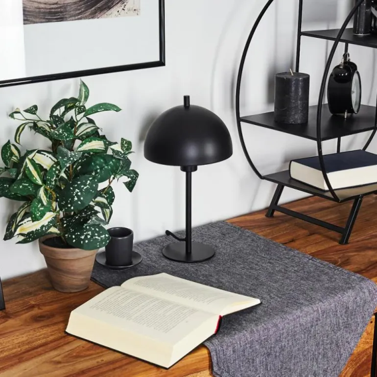 Lampe de table Kaitulai Noir, 1 lumière