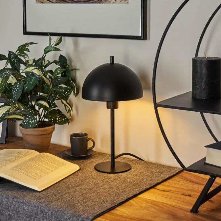 Lampe de table Kaitulai Noir, 1 lumière