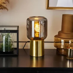 Lampe de table Keppoch Laiton, 1 lumière