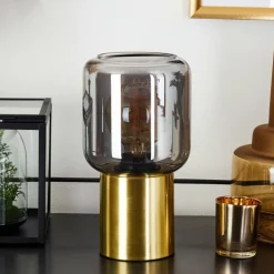Lampe de table Keppoch Laiton, 1 lumière