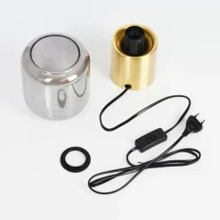 Lampe de table Keppoch Laiton, 1 lumière