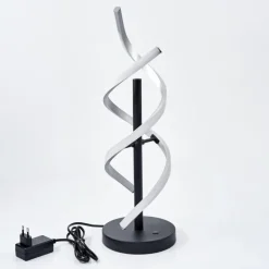 Lampe de table Khovet LED Noir, 1 lumière