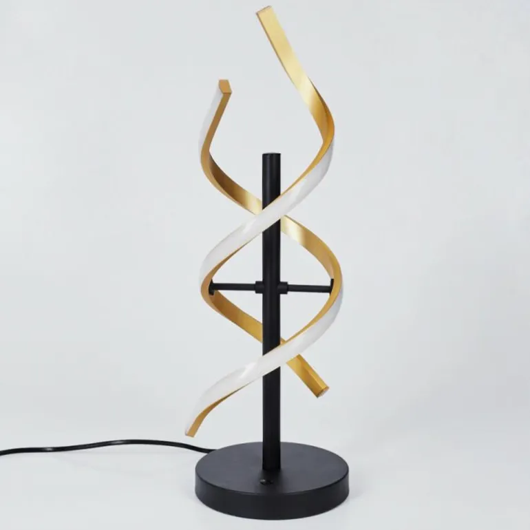 Lampe de table Khovet LED Noir, 1 lumière