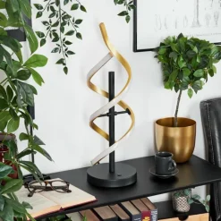 Lampe de table Khovet LED Noir, 1 lumière