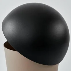Lampe de table Khyong Beige, Noir, 1 lumière