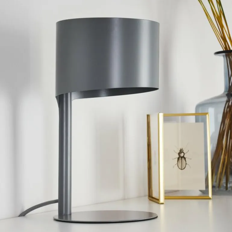 Lampe de table Launceston Gris, 1 lumière