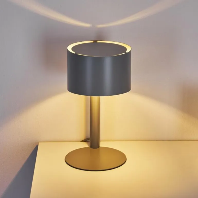Lampe de table Launceston Gris, 1 lumière