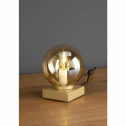 Lampe de table Luce Design PLUTO Or, 1 lumière