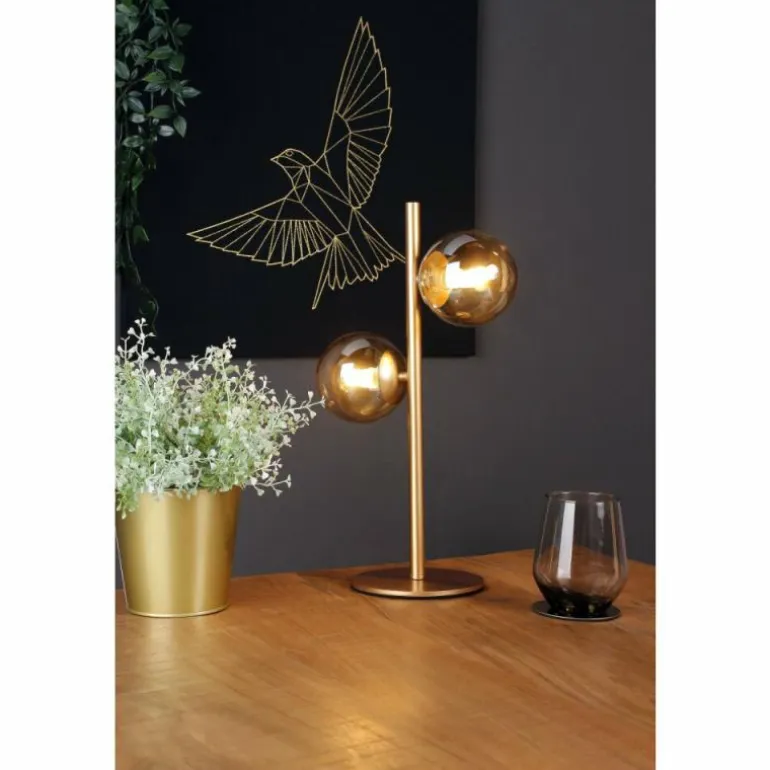 Lampe de table Luce Design NEPTUN Laiton, 2 lumières
