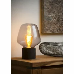 Lampe de table Lucide BECKY Gris, 1 lumière
