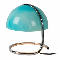 Lampe de table Lucide CATO Chrome, 1 lumière