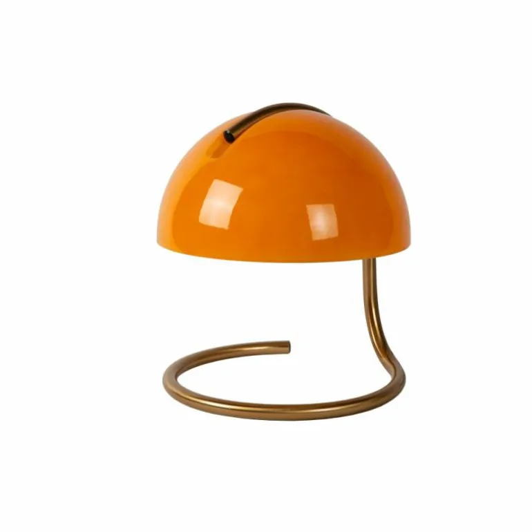 Lampe de table Lucide CATO Or, Laiton, 1 lumière