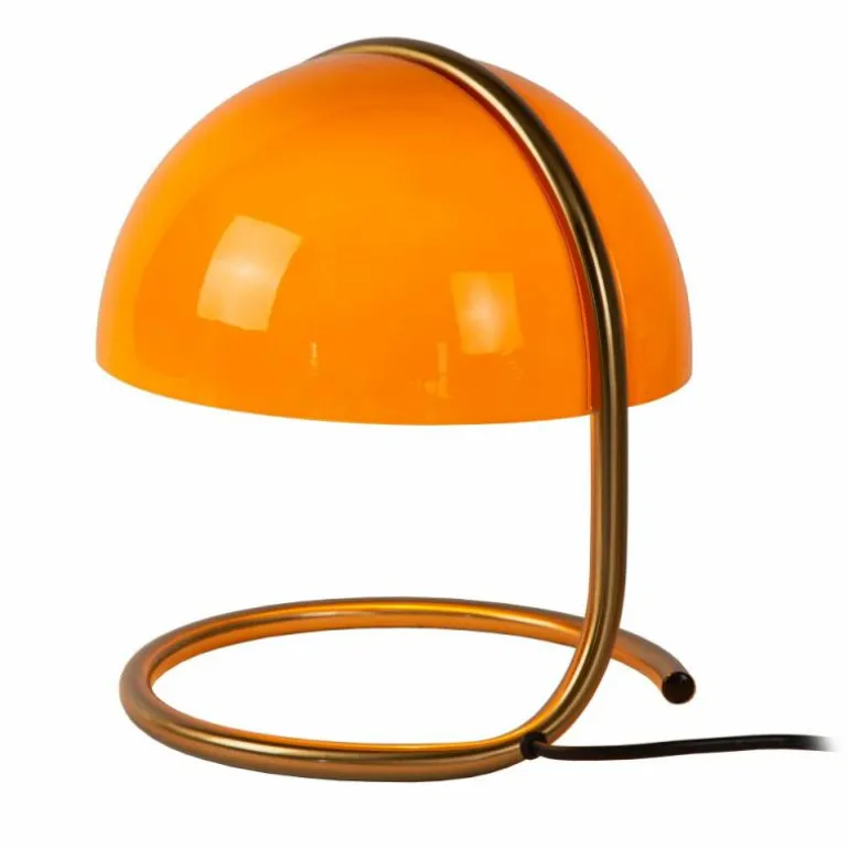 Lampe de table Lucide CATO Or, Laiton, 1 lumière