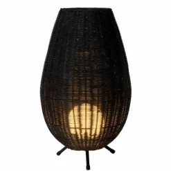 Lampe de table Lucide COLIN Noir, 1 lumière