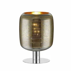 Lampe de table Lucide ERYN Chrome, 1 lumière