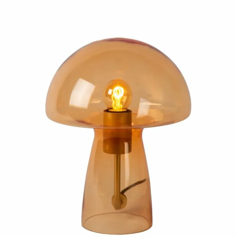 Lampe de table Lucide FUNGO Orange, 1 lumière
