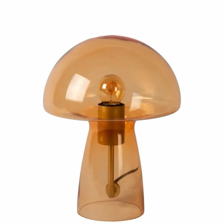 Lampe de table Lucide FUNGO Orange, 1 lumière