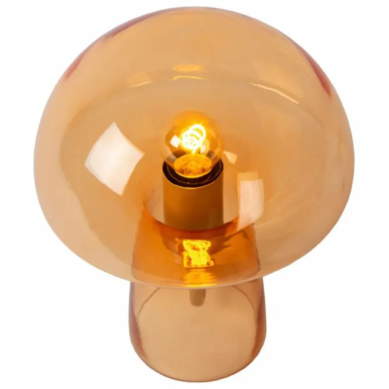 Lampe de table Lucide FUNGO Orange, 1 lumière