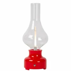 Lampe de table Lucide JASON LED Rouge, 1 lumière