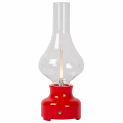 Lampe de table Lucide JASON LED Rouge, 1 lumière