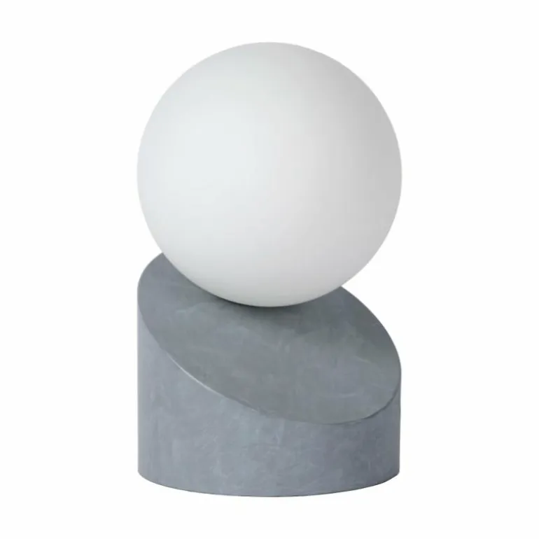 Lampe de table Lucide LEN Gris, 1 lumière