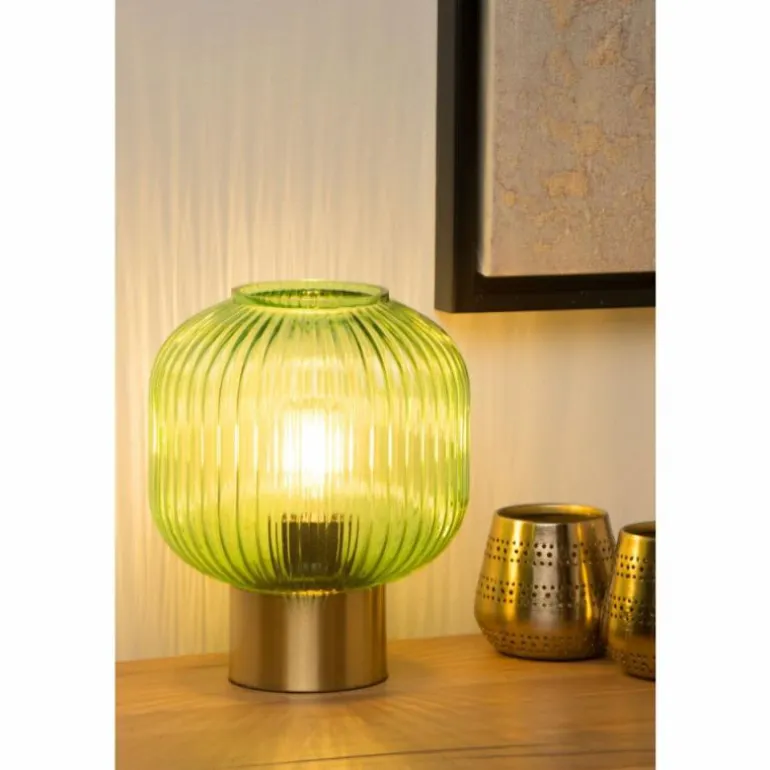 Lampe de table Lucide MALOTO Vert, 1 lumière