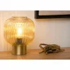 Lampe de table Lucide MALOTO Ambre, 1 lumière
