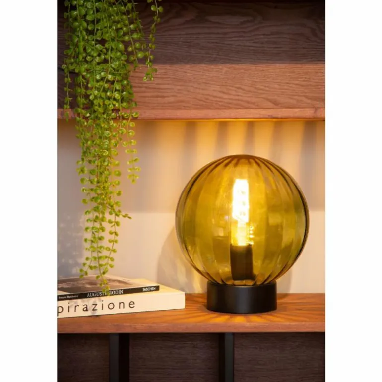 Lampe de table Lucide MONSARAZ Noir, 1 lumière