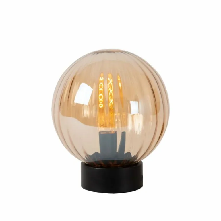 Lampe de table Lucide MONSARAZ Noir, 1 lumière