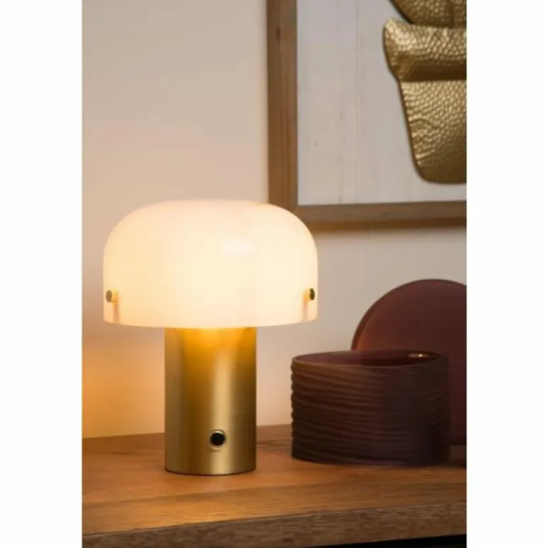 Lampe de table Lucide TIMON Laiton, 1 lumière