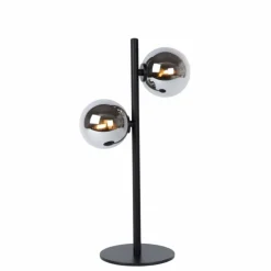 Lampe de table Lucide TYCHO Noir, 2 lumières