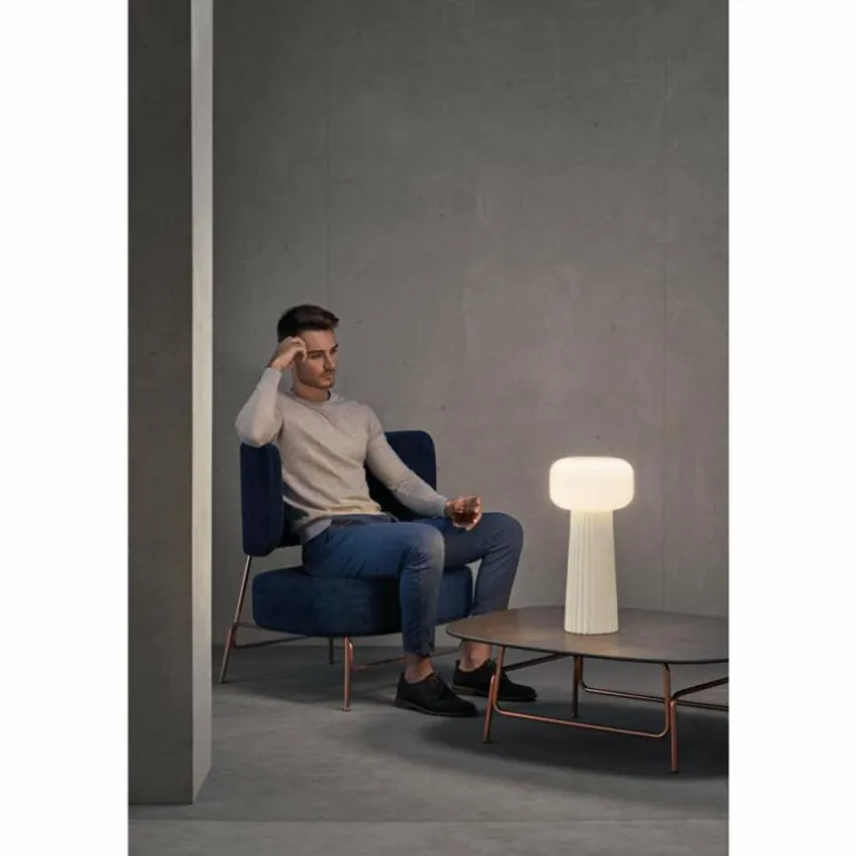 Lampe de table Mantra FARO Blanc, 1 lumière