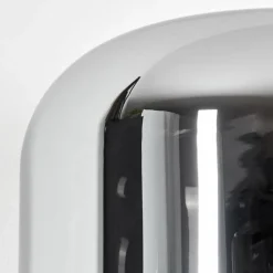 Lampe de table Manzano Noir, 1 lumière