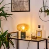 Lampe de table Maoro Vert, Laiton, 1 lumière