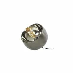 Lampe de table Mirror Nickel mat, Noir, 1 lumière
