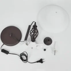 Lampe de table Mosquerito Rouille, 2 lumières