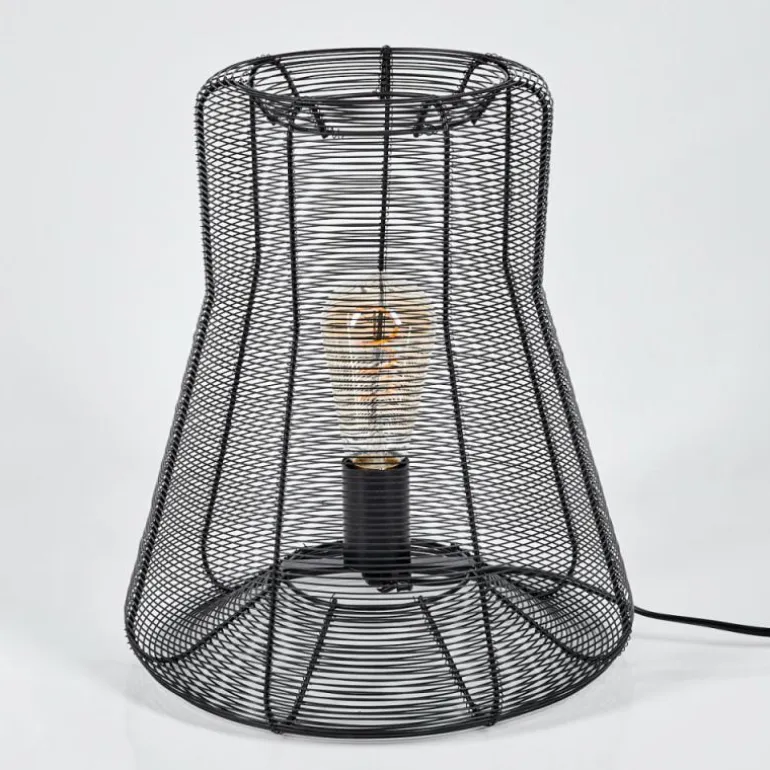Lampe de table Oravi Noir, 1 lumière