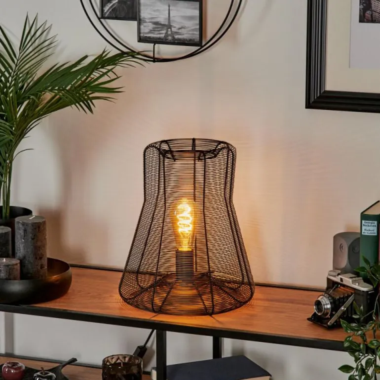 Lampe de table Oravi Noir, 1 lumière