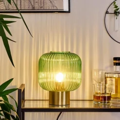 Lampe de table Paeni Or, 1 lumière