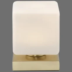 Lampe de table Paul Neuhaus DADOA LED Laiton, 1 lumière
