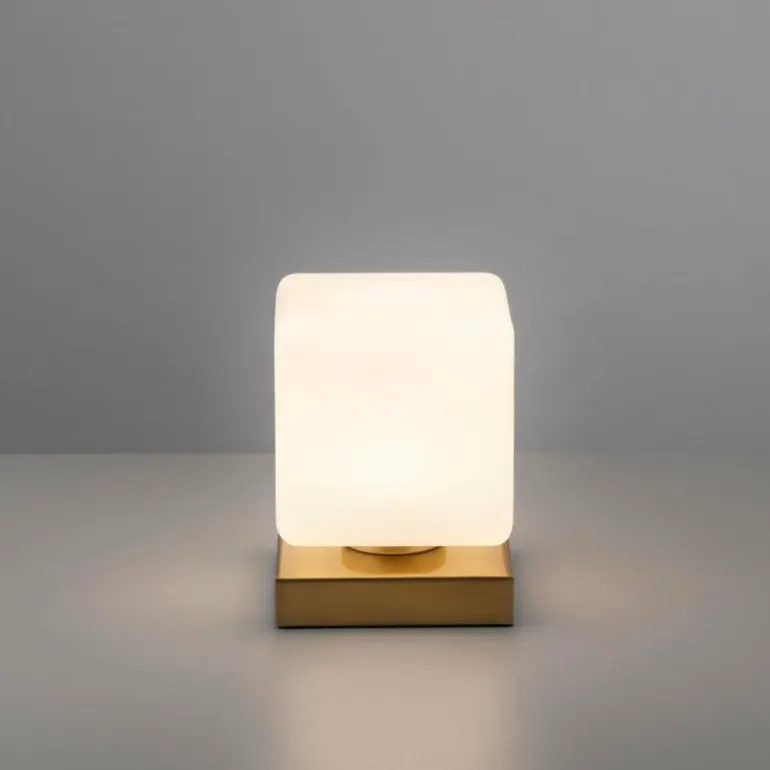 Lampe de table Paul Neuhaus DADOA LED Laiton, 1 lumière