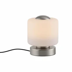 Lampe de table Paul Neuhaus BOTA LED Acier brossé, 1 lumière
