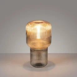 Lampe de table Paul Neuhaus MASHI Ambre, 1 lumière